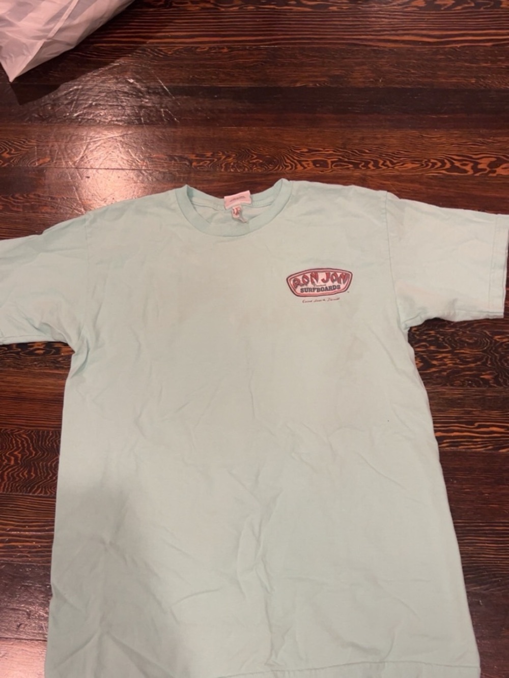 Ron Jon Surf Shop Light Mint Crewneck Tee
